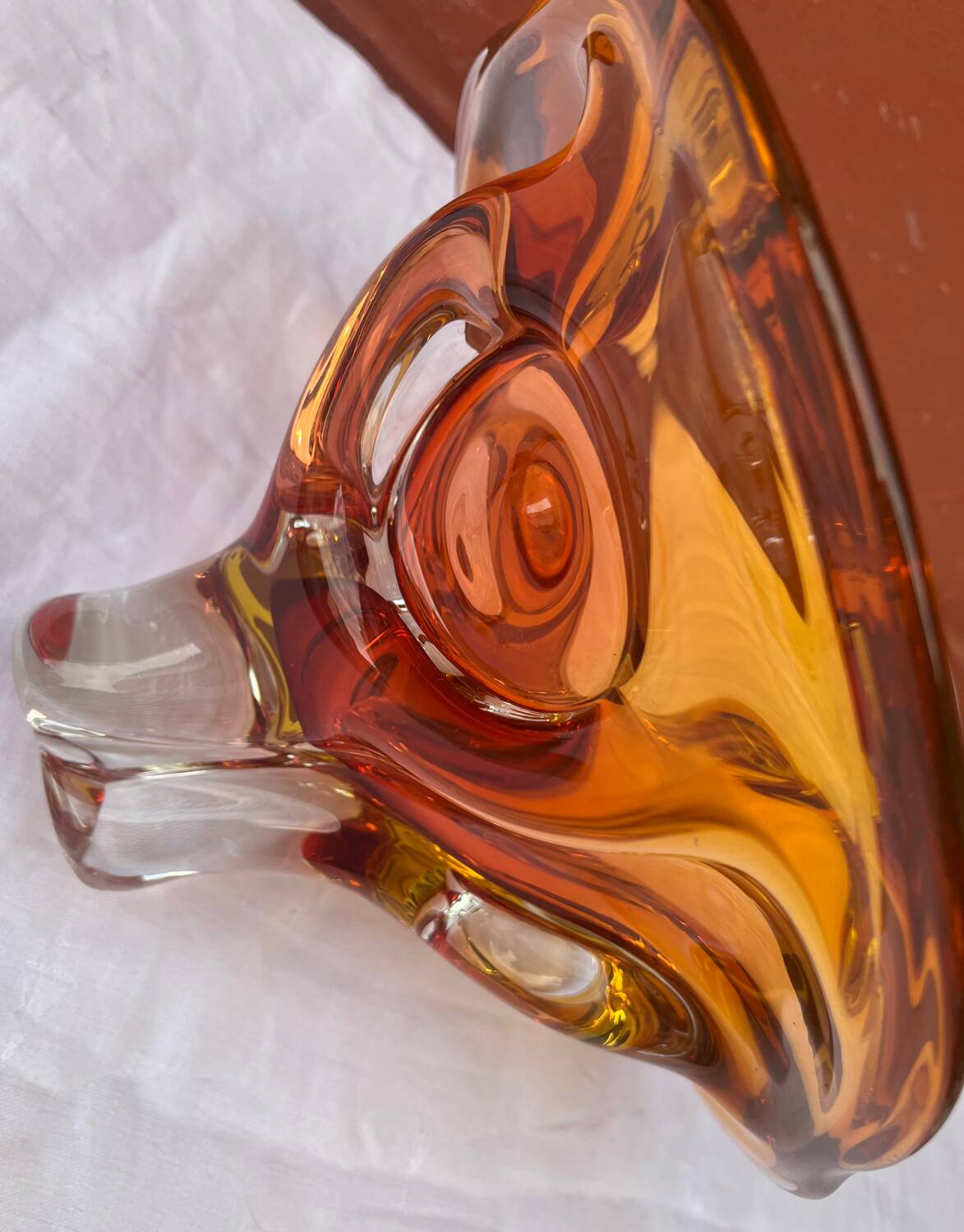 Canadian art glass cup or bowl