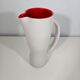 Jug and 12 ceramic cups model 1059 by Pol Chambost from around 1950.