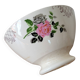 Old Faience Bowl SARREGUEMINES Rose Decoration