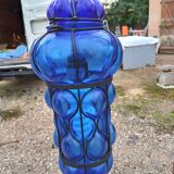 Pair of Blown Glass Suspensions