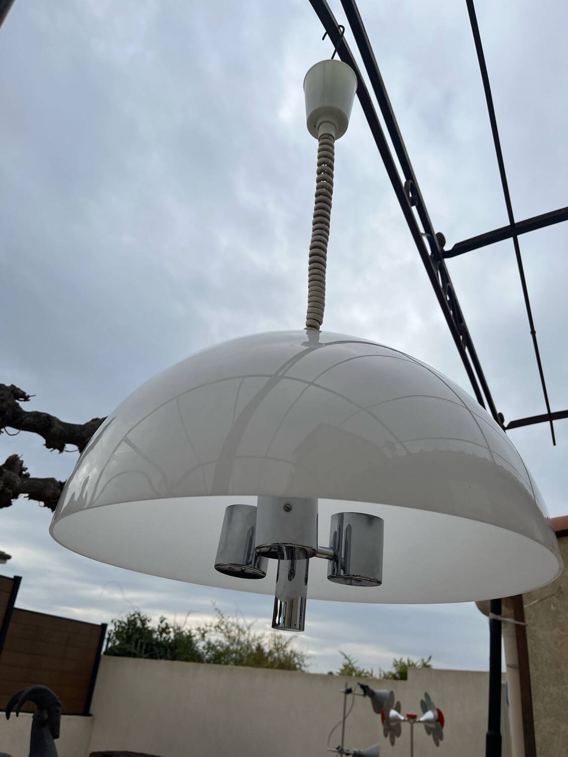 Space Age Chandelier design raak 1970