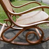 Rocking chair caned
