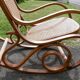 Rocking chair caned