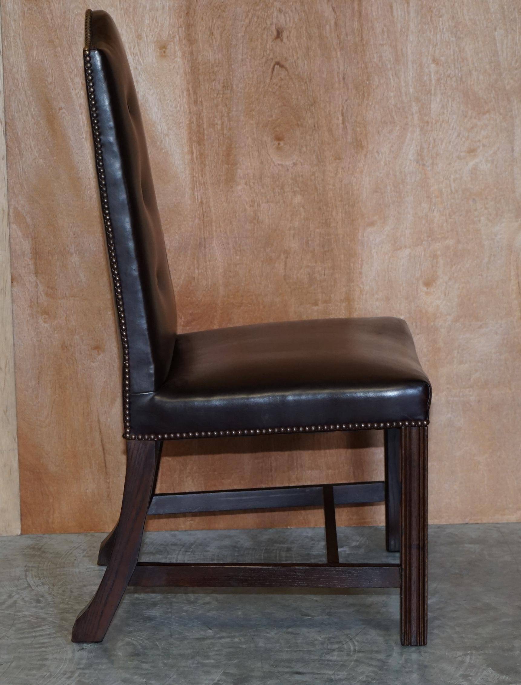 George Smith leather office chair