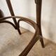 Chaise de bar en bois courbé
