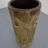 Large Brutalist Ceramic Umbrella Stand, Italy, 1960s