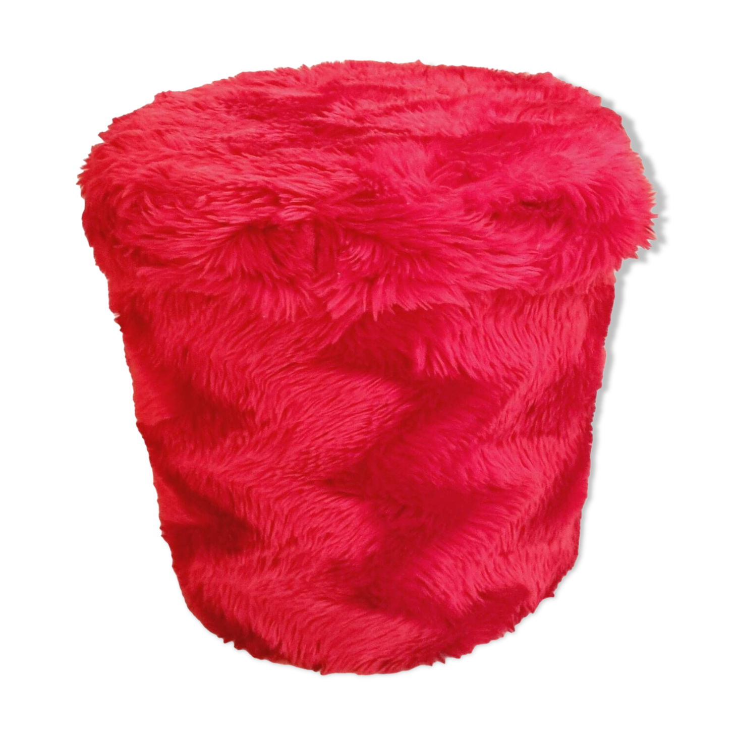 Pelfran France red pouf