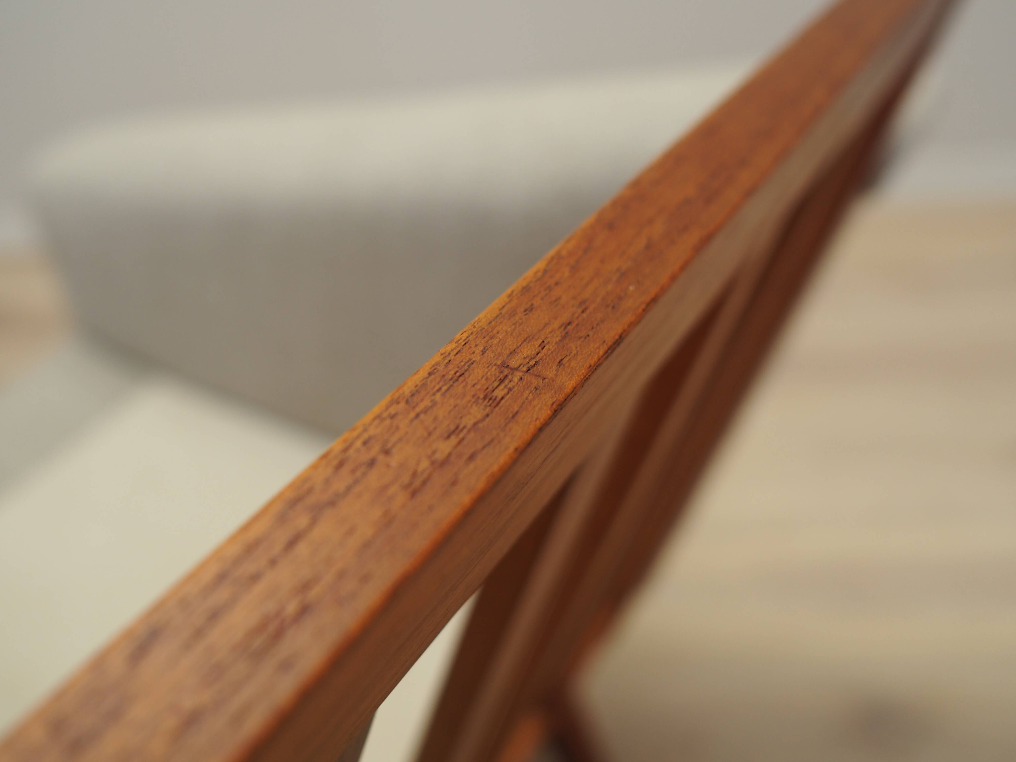 Teak armchair, Danish design, 1970s, production: Denmark