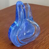 Vintage designer glass vase from the 70s