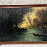 Oil on canvas René Gourdon