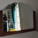 Vintage beveled mirror