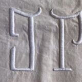 Linen sheet 2 people marked JP