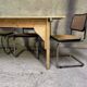 Grande table de ferme table de drapier en bois massif Longueur 240 cm