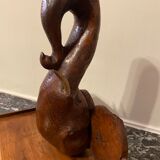 Wall console elephant head