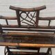 Etagère bambou a quatre plateaux a décor d'Asie XX siècle