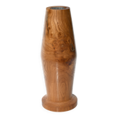 Elm wood vase
