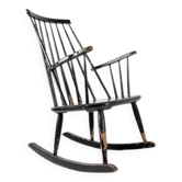 Mid-Century Scandinavian Rocking Chair - 1960s