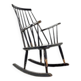 Mid-Century Scandinavian Rocking Chair - 1960s
