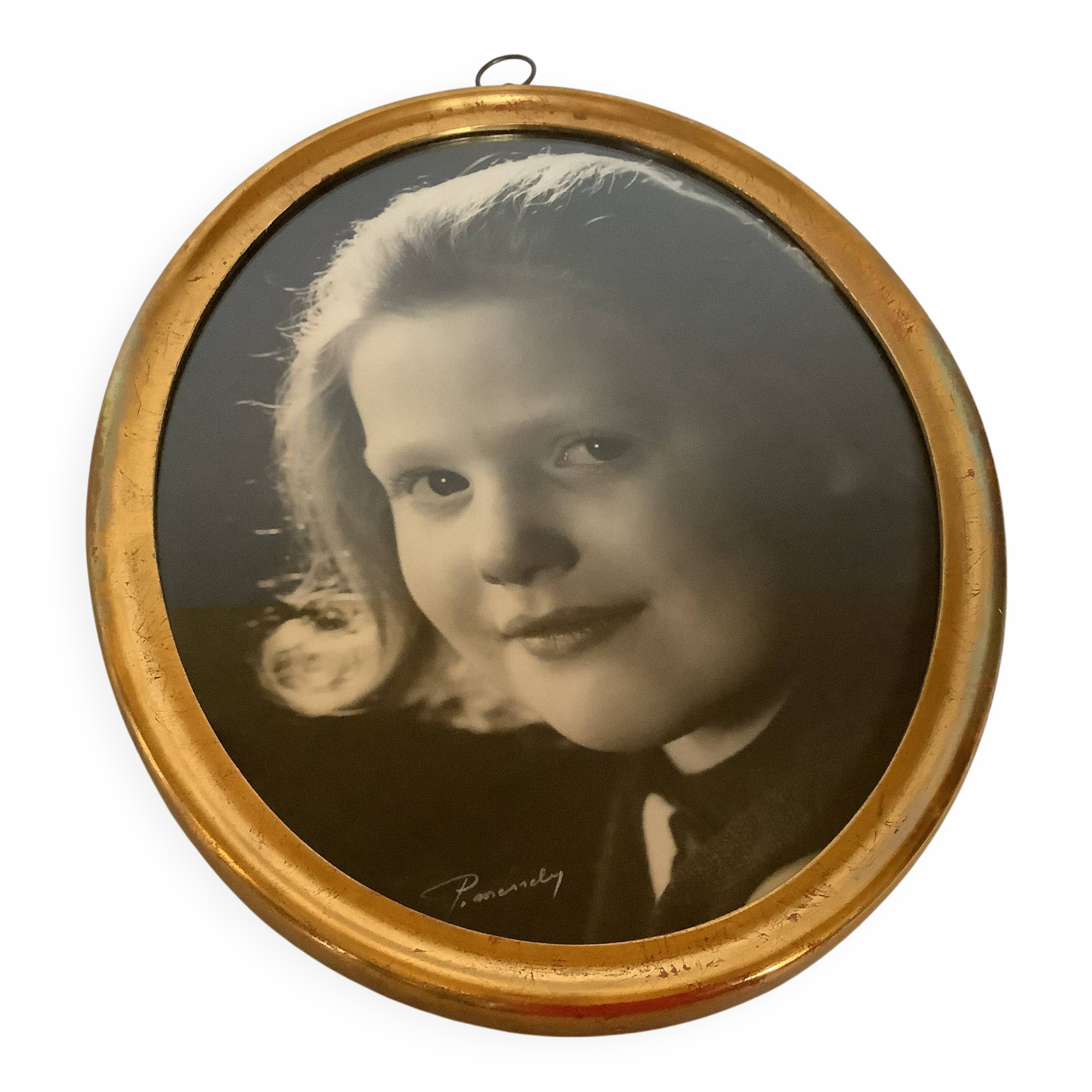 Signed vintage photograph