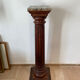 Sellette colonne xixeme en bois