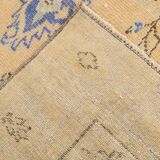 5x8 Rug For Living Room Yellow Blue Vintage Rug, 170x253Cm