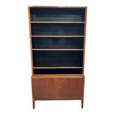 Large modular bookcase Scandinavian design 1950.