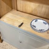 renovated antique sideboard - china cabinet