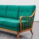 Knoll Antimott sofa, cherry wood, 1950
