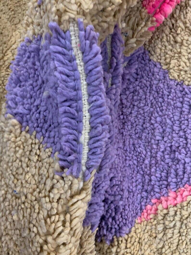 Handmade traditional pure wool rug 1.5/3.5 m