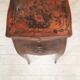 Louis XV style marquette bedside table