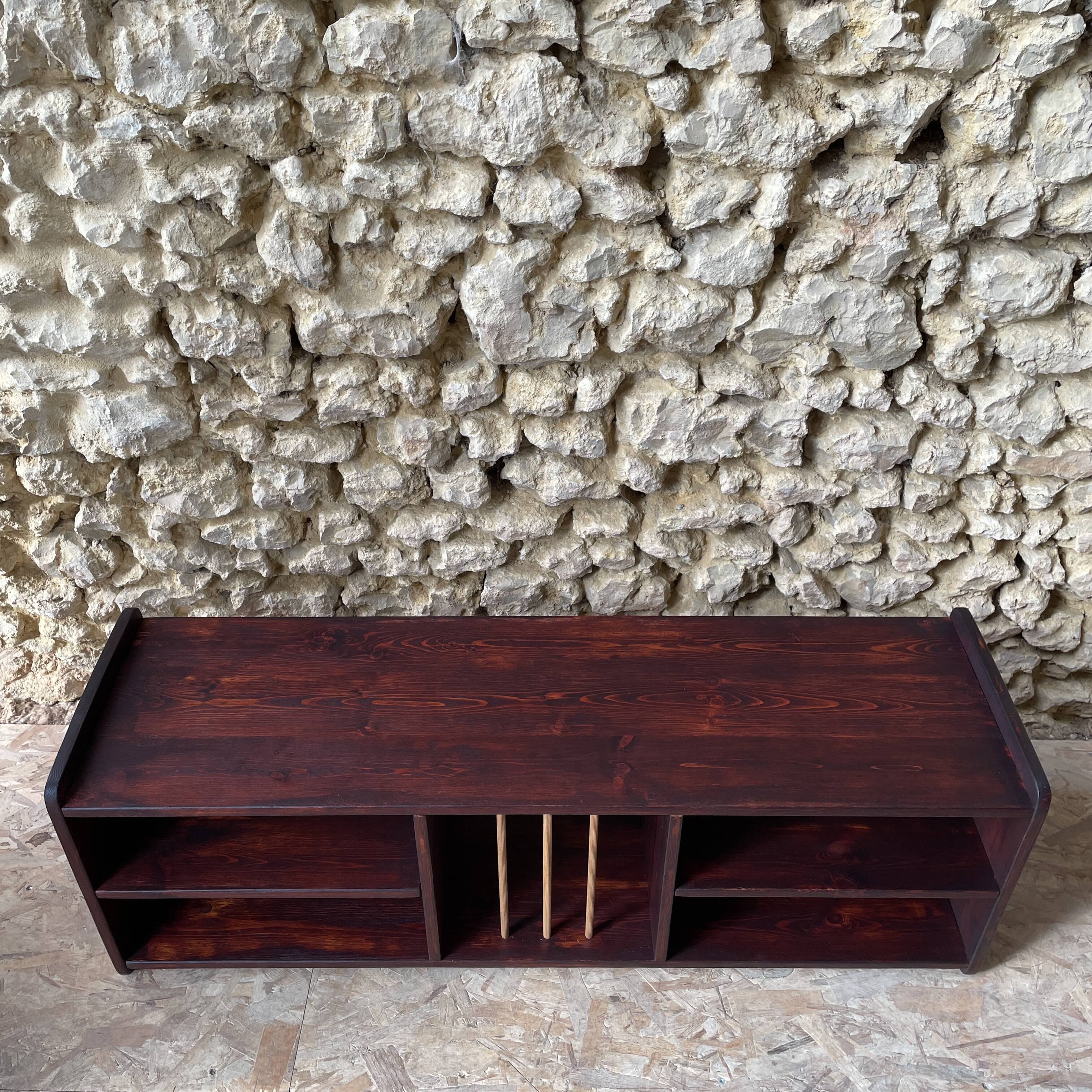 TV / Hi-Fi unit Habitat 90s – vinyl storage