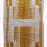 Contemporary Yellow Rug - 346 x 245 cm