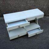 Pair of space age L50 bedside tables