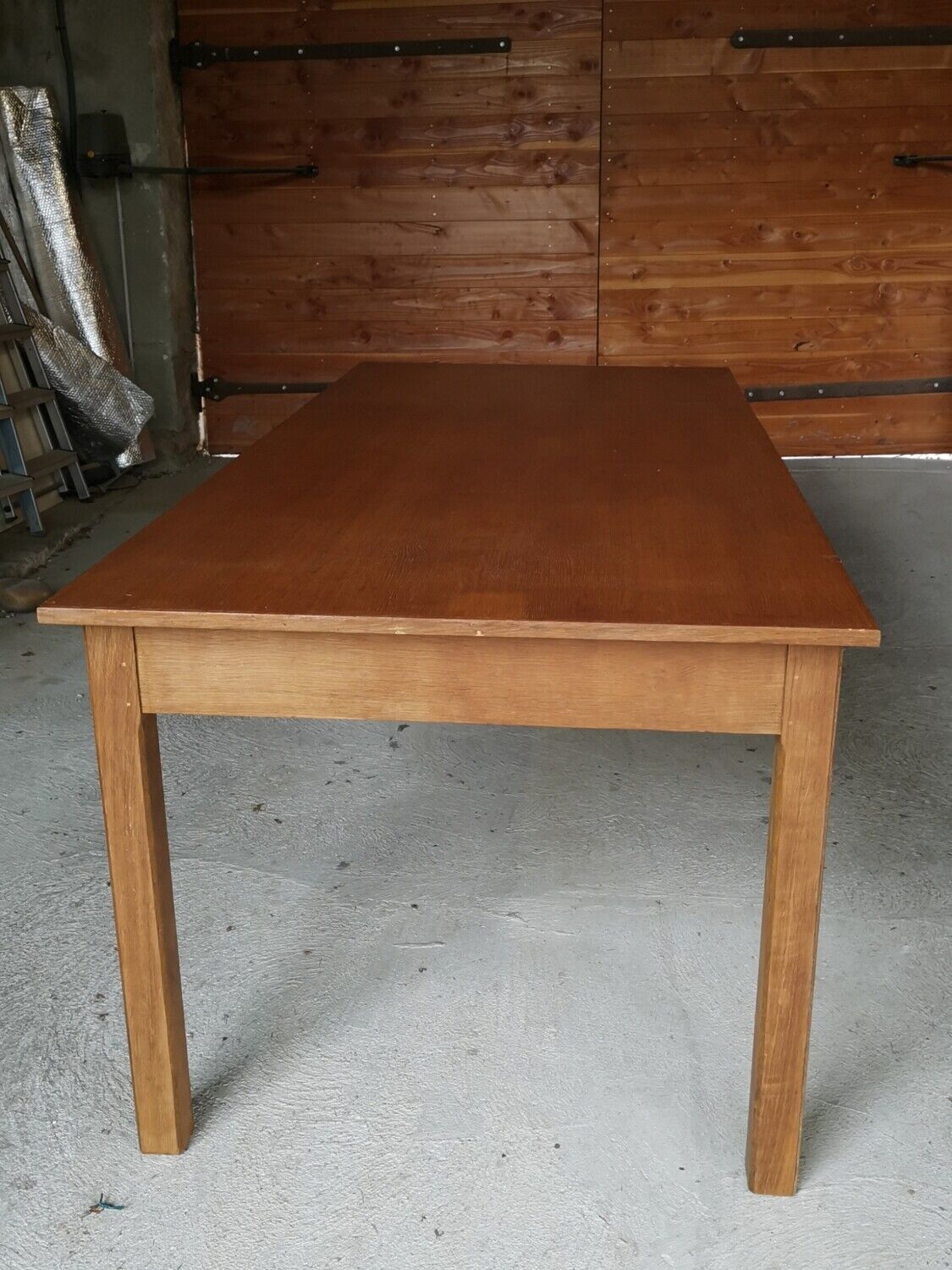 Craft table 3 drawers 2 meters long