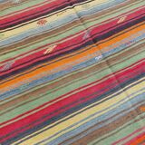 Turkish kilim rug,242x160 cm,myk-1575.