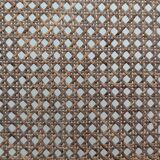 Antique Louis XVI style armchair in wood and caning