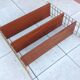 String shelf with 3 trays, vintage 60/70