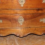 Eighteenth-century walnut tomb commode.