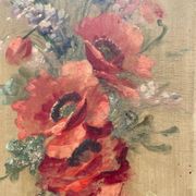 Bouquet of flowers oil painting: signed G.CORDIER