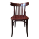 Turned wood bistro chair
