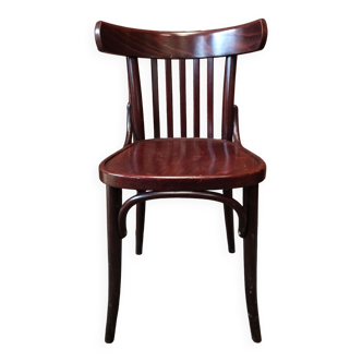 Turned wood bistro chair