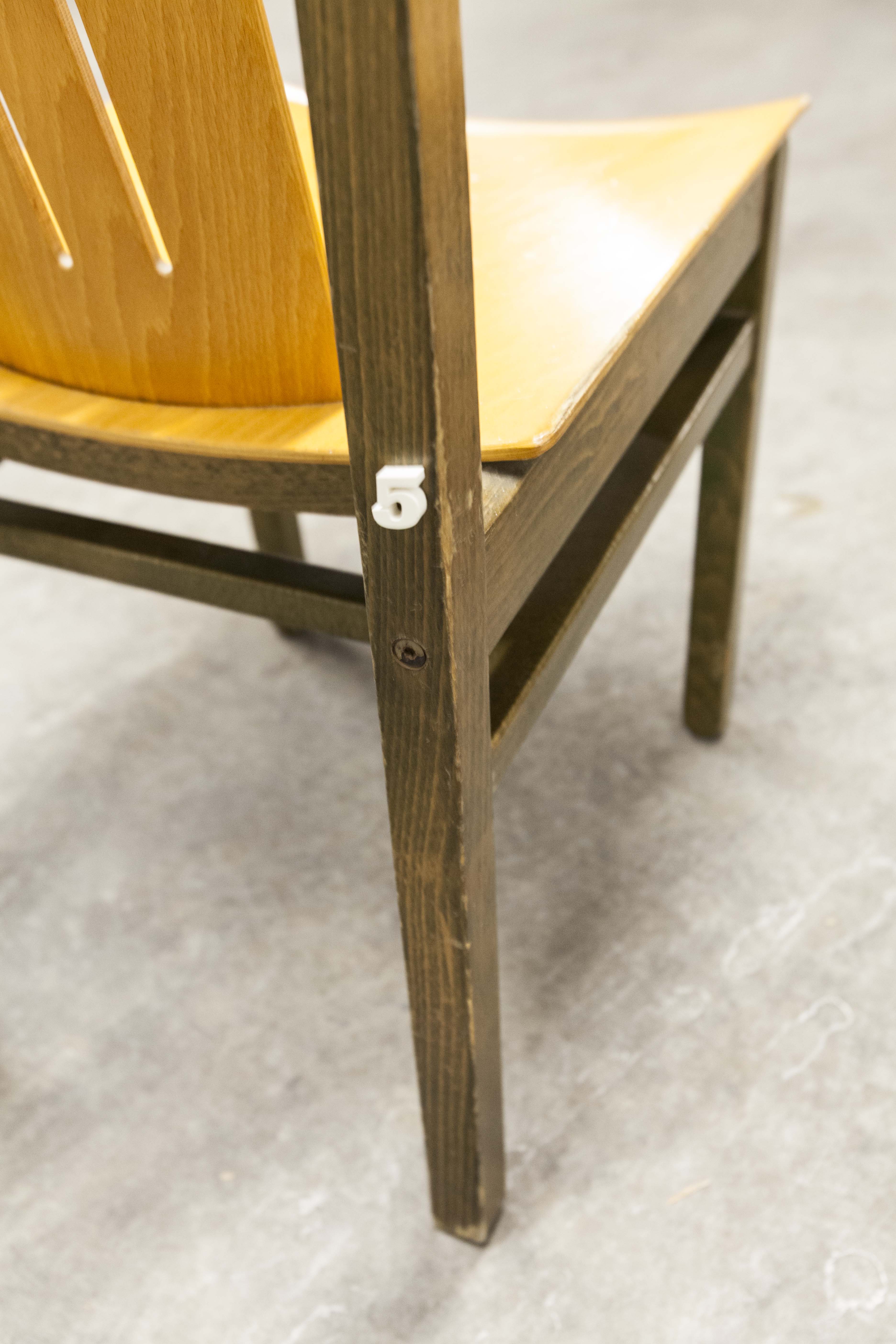6 Baumann 'Argos' chairs