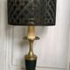 Lampe en bronze doré