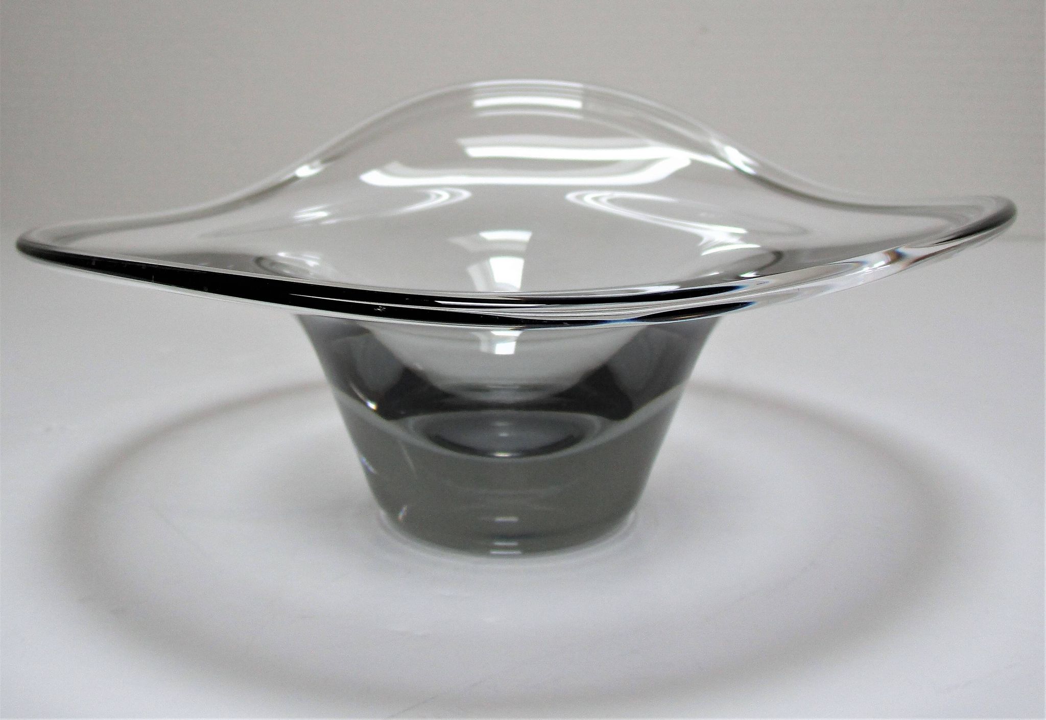 coupelle verre vicke lindstrand kosta design estampillé
