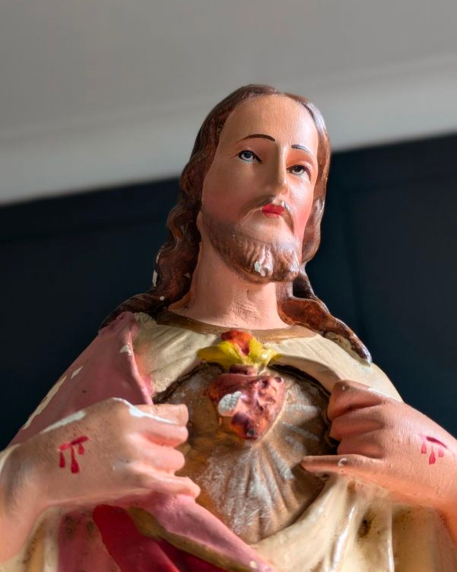Large antique religious object
