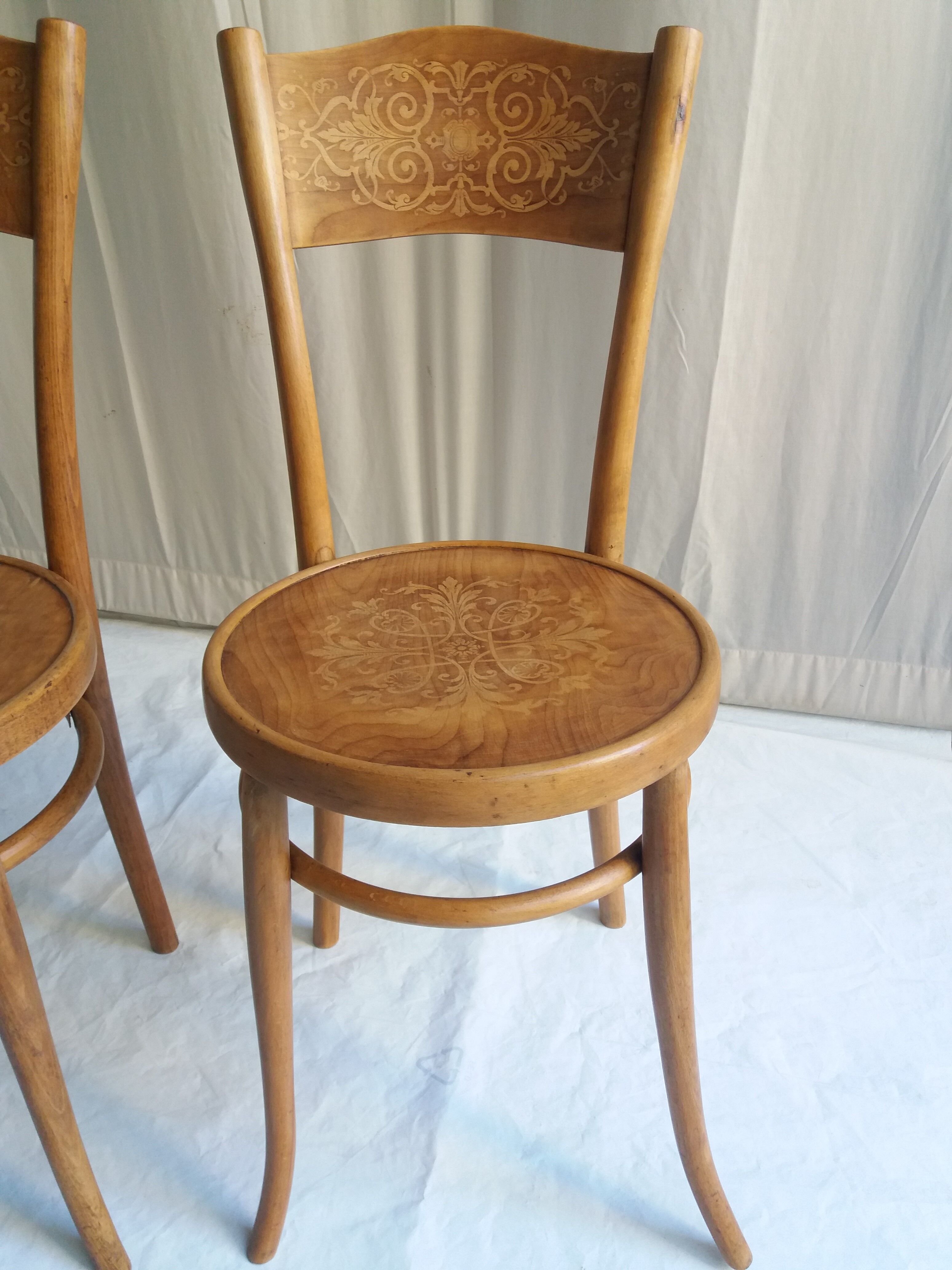PAIR OF CHAIRS OLD 1930