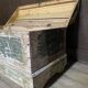 Large Antique 19th Century Continental Painted Pine Blanket Chest | Antique
