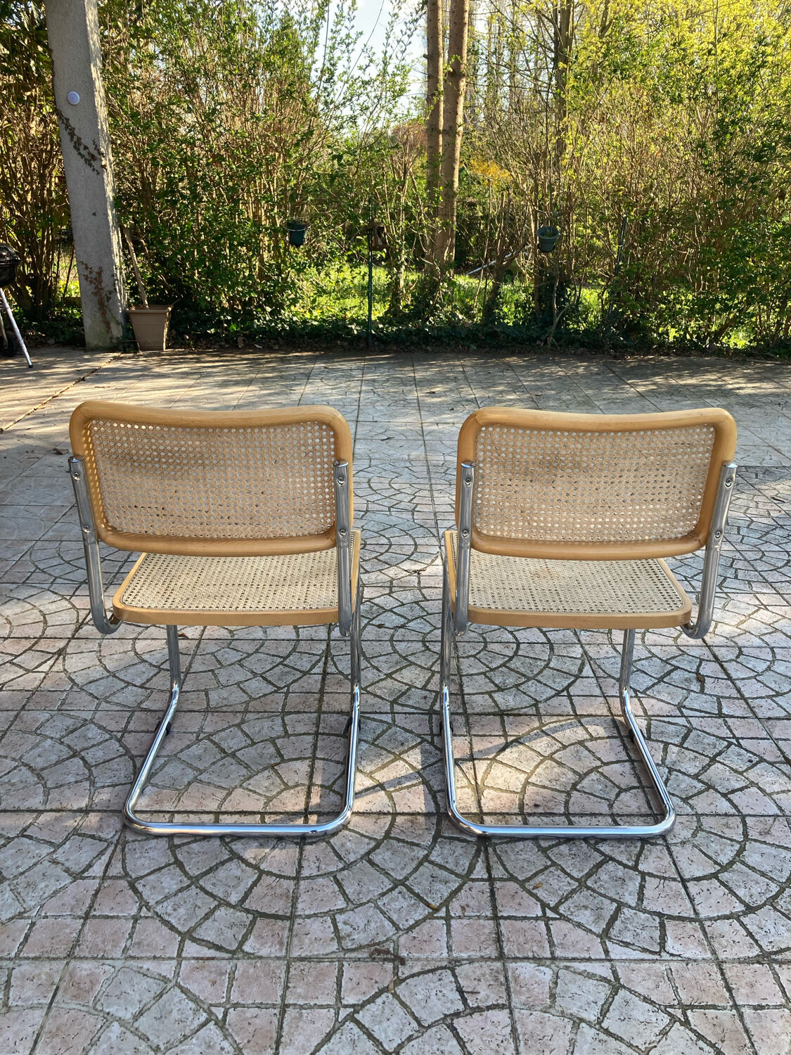 Pair of vintage Marcel Breuer chairs