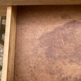 Antique solid wood desk