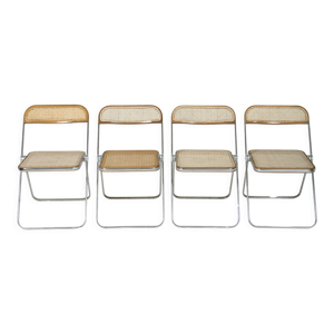 Set de 4 chaises Plia - giancarlo piretti castelli